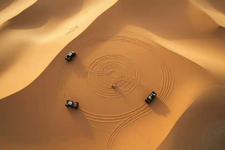Aerial Desert View